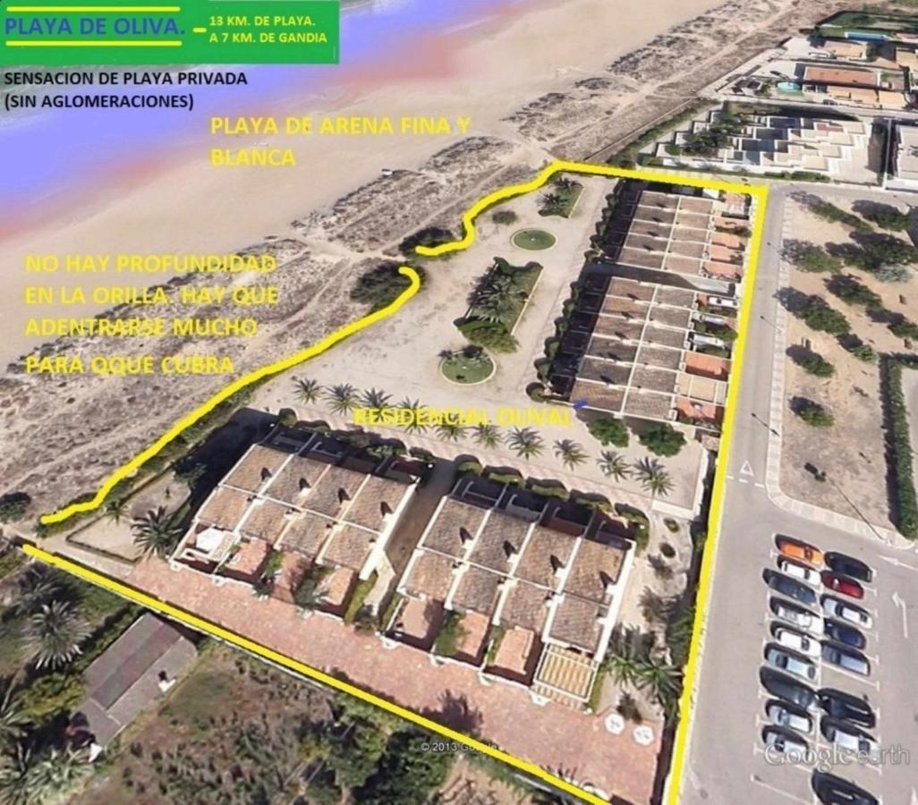 Residencial Olivalacceso Privado Playa Por Jardin Extérieur photo