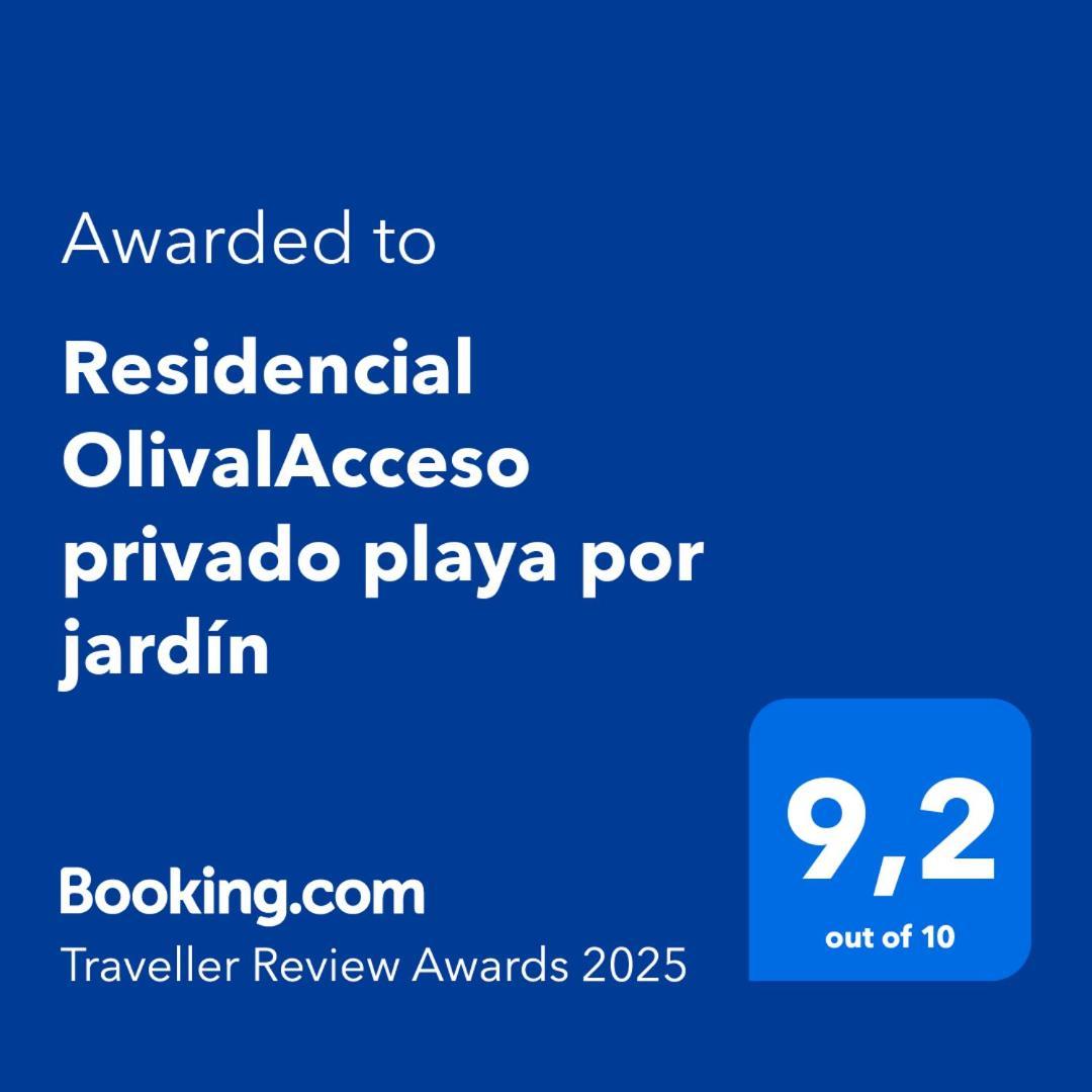 Residencial Olivalacceso Privado Playa Por Jardin Extérieur photo